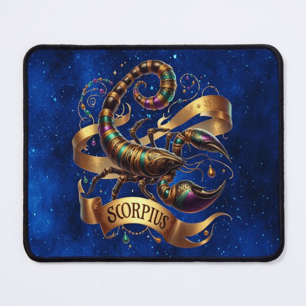 Item preview, Mardi Gras Scorpio Zodiac Scorpius Masquerade Astrology Design designed and sold by MysticOzzy.