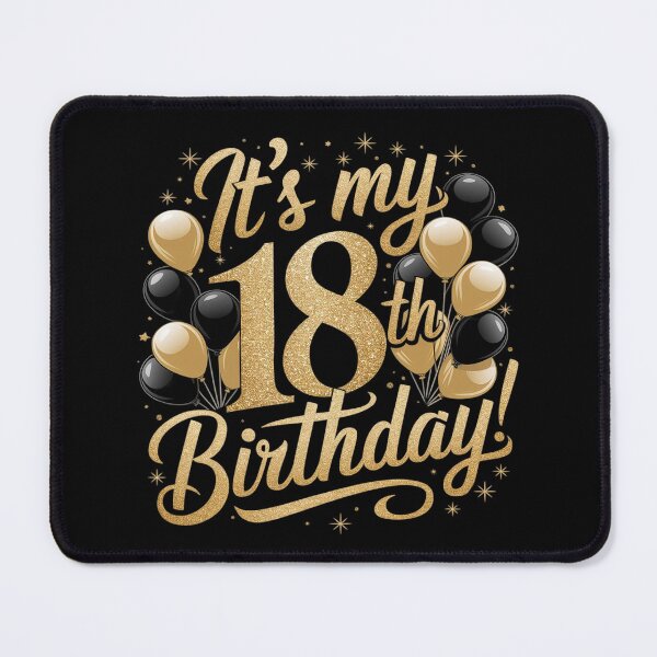 Item preview, Its My 18th Birthday Happy 2004 Birthday For Girls Boys designed and sold by AquaKiev.