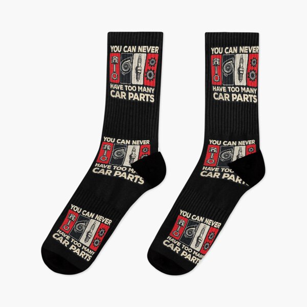 Item preview, You Can Never Have Too Many Car Parts – Funny Mechanic & Racing designed and sold by CarantinedChaos.