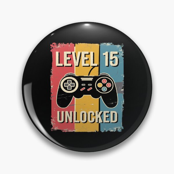 Item preview, Level 15 Unlocked Him Video Gamer 15th Birthday  designed and sold by MythWoot.