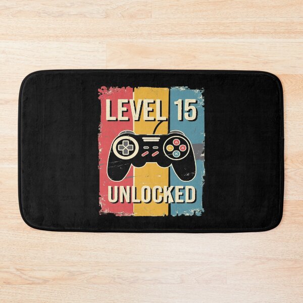 Item preview, Level 15 Unlocked Him Video Gamer 15th Birthday  designed and sold by MythWoot.