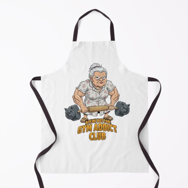 Item preview, Bikini Bottom Gym Addict Club Funny Grandma Workout Parody designed and sold by rjjvstudio26.