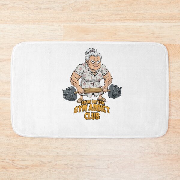 Item preview, Bikini Bottom Gym Addict Club Funny Grandma Workout Parody designed and sold by rjjvstudio26.