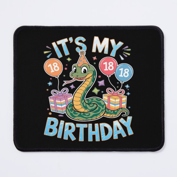 Item preview, Its My 18th Birthday Snake designed and sold by AquaKiev.