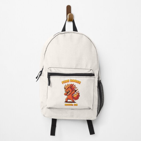 Item preview, Fire Horse Mode – Cute Kawaii Flame Horse Illustration designed and sold by NaturEdeN.