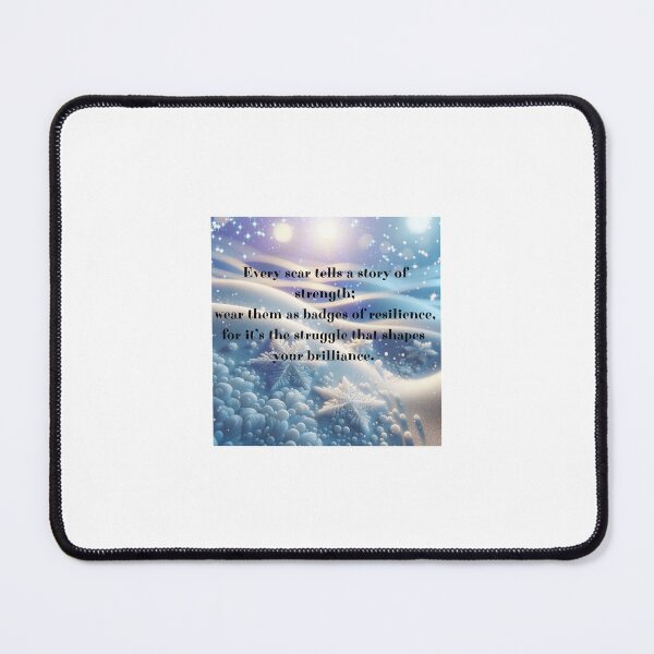 Item preview, Copy of Scars Into Stars - Resilience Affirmation Art designed and sold by VFInspirations.