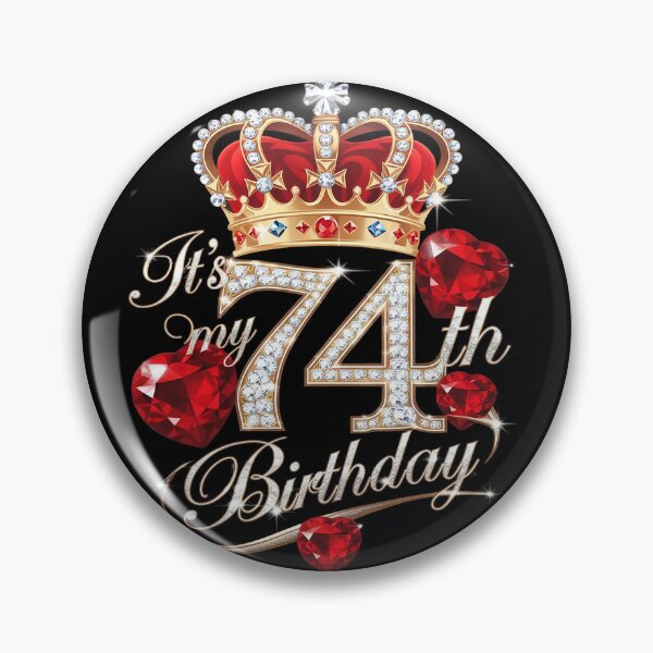 Item preview, It's My 74th Birthday 74 Years Old 74th Birthday Queen designed and sold by PowAcademy.