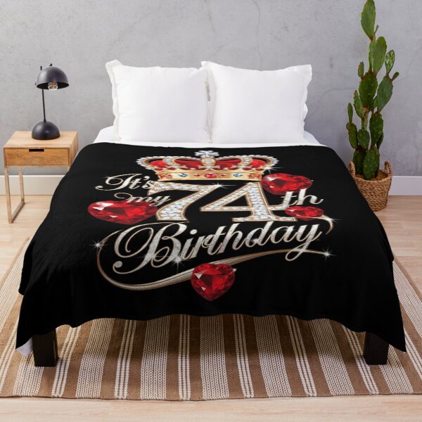 Item preview, It's My 74th Birthday 74 Years Old 74th Birthday Queen  designed and sold by PowAcademy.