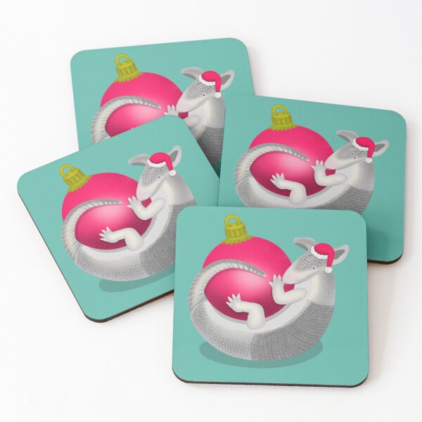Item preview, Christmas armadillo designed and sold by Daniel Vasco.