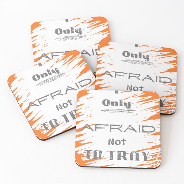 Item preview, I Only Afraid Not to Tray designed and sold by emanabusara.