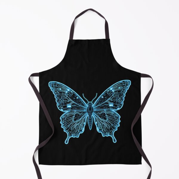 Item preview, Cyber Butterfly Neon Circuit Board Tech Nature designed and sold by Dariusz.K.