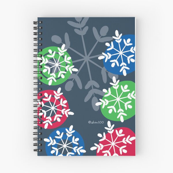 Item preview, RGB Snowflakes on Ultra Gray designed and sold by Arbol100.