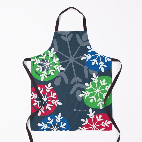 Item preview, RGB Snowflakes on Ultra Gray designed and sold by Arbol100.