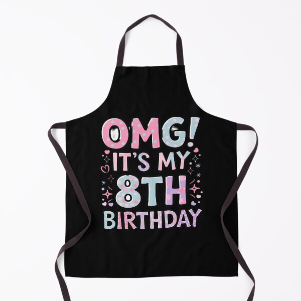 Item preview, OMG It's My 8th Birthday Girls Eight 8 Year Old Bday  designed and sold by MythWoot.