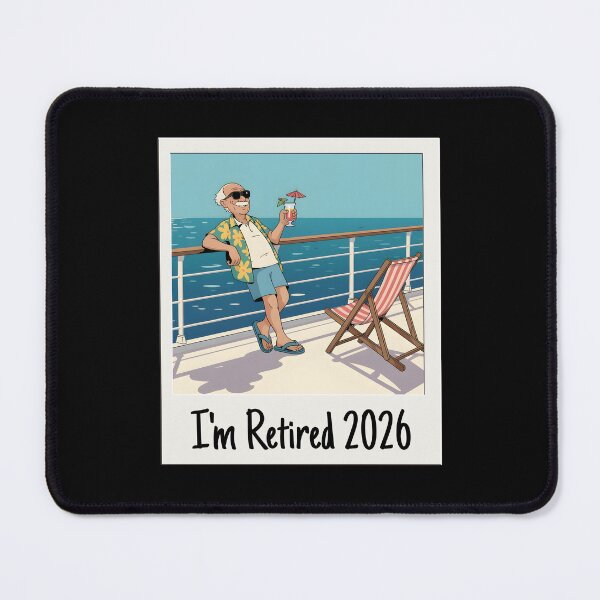 Item preview, It's 5 o'clock Everywhere I'm Retired 2026 Retirement Cruise designed and sold by designsbyaneta.