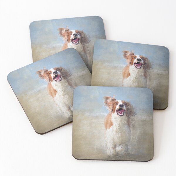 Item preview, Beach Time for a Welsh Springer Spaniel designed and sold by Rowena Cherry Art.