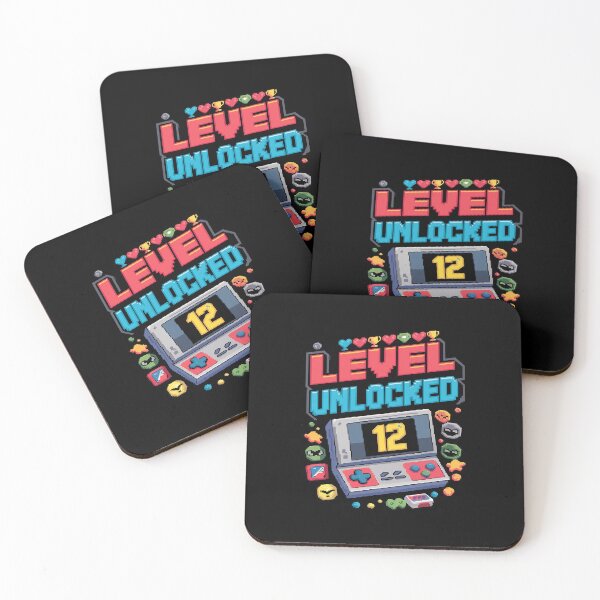 Item preview, Level 12 Unlocked Video Gamer 12th Birthday  12 Year Old  designed and sold by PowAcademy.