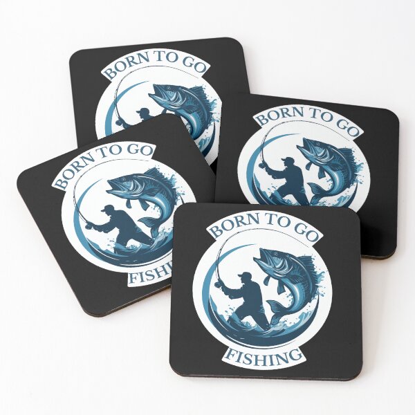 Item preview, Born to go fishing designed and sold by ArtMatLab.