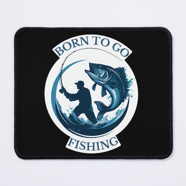 Item preview, Born to go fishing designed and sold by ArtMatLab.