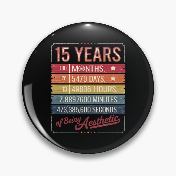 Item preview, USA 15 Years Of Being Awesome Countdown 15th Birthday  designed and sold by MythWoot.