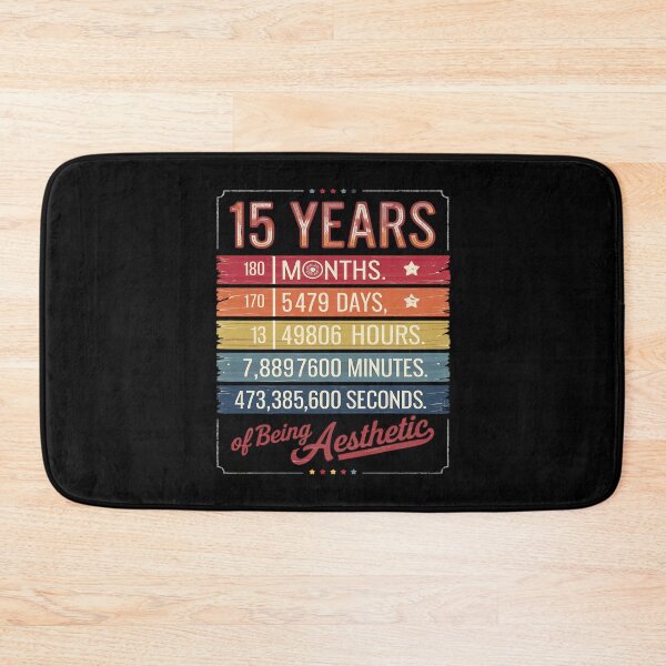 Item preview, USA 15 Years Of Being Awesome Countdown 15th Birthday  designed and sold by MythWoot.