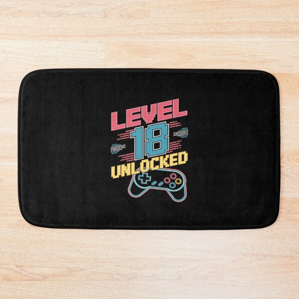 Item preview, Level 18 unlocked Gaming Birthday  designed and sold by AquaKiev.