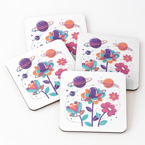 Item preview, Cosmic Wildflowers designed and sold by PixelSkull83.