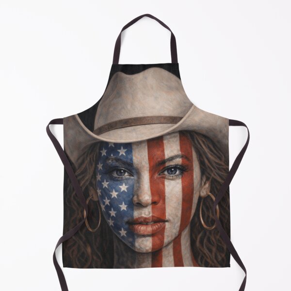 Item preview, Beyoncé — A Patriotic Portrait designed and sold by TheWonkyEaselCo.