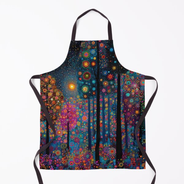 Item preview, Psychedelic Forest at Night designed and sold by Neika Shimm Designs.
