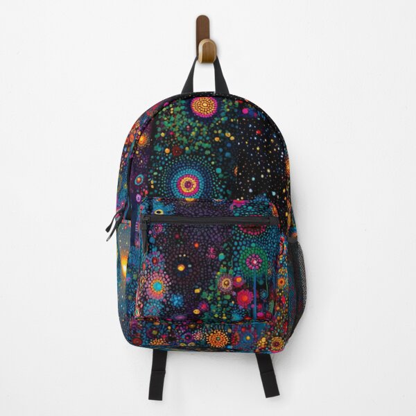 Item preview, Psychedelic Forest at Night designed and sold by Neika Shimm Designs.