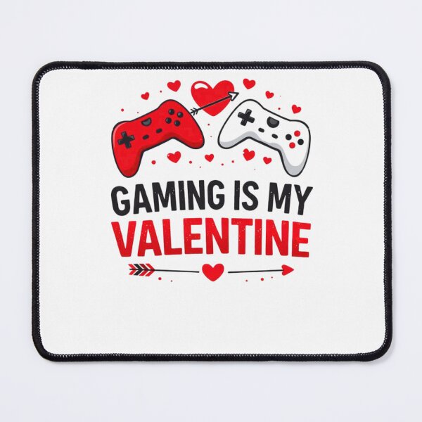 Item preview, Gaming Is My Valentine Funny Gamer Love Design designed and sold by bilal sibgui.