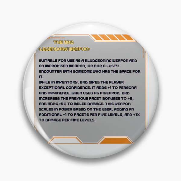 Item preview, Questionable Loot Item Card - BRD from An Undead Glitch designed and sold by Chris Philbrook.