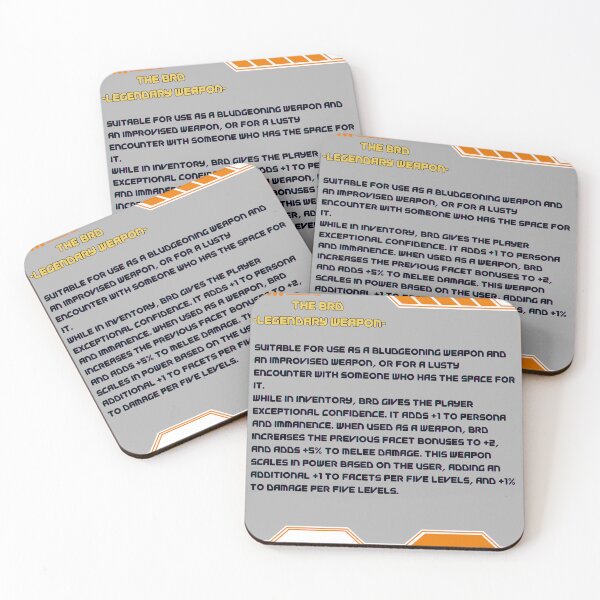Item preview, Questionable Loot Item Card - BRD from An Undead Glitch designed and sold by Chris Philbrook.