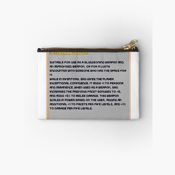 Item preview, Questionable Loot Item Card - BRD from An Undead Glitch designed and sold by Chris Philbrook.