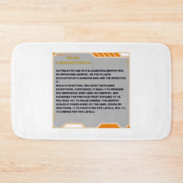 Item preview, Questionable Loot Item Card - BRD from An Undead Glitch designed and sold by Chris Philbrook.