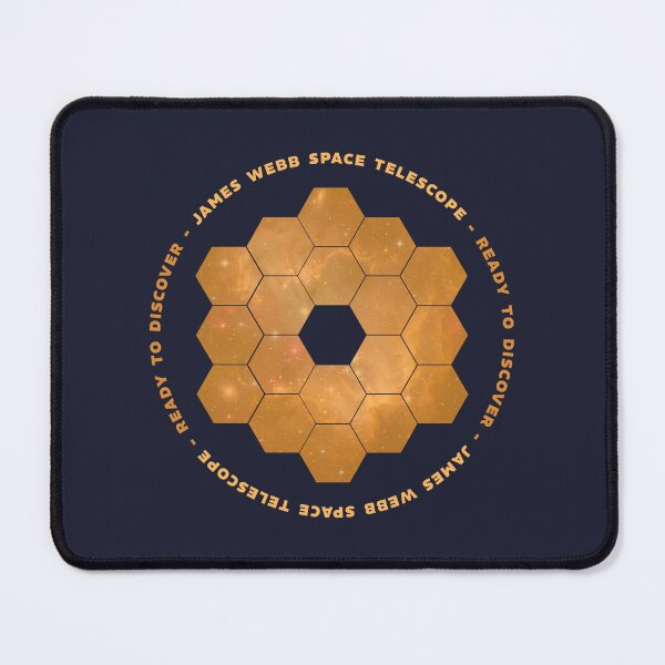 Item preview, James Webb Space Telescope Golden Nebula Astronomy Art designed and sold by KiwiRider.