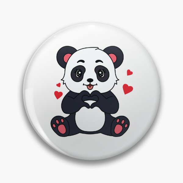Item preview, Valentine Panda designed and sold by MarshallStickerX.