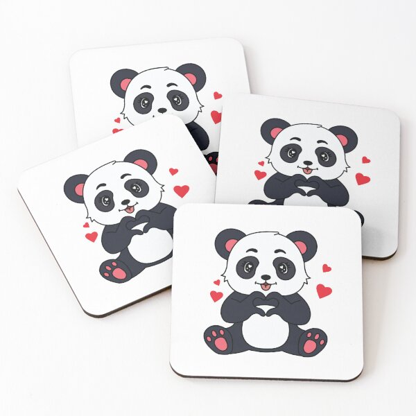 Item preview, Valentine Panda designed and sold by MarshallStickerX.