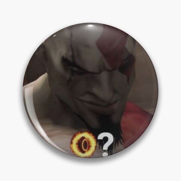 Item preview, Kratos Smirk meme designed and sold by studiobamboo.