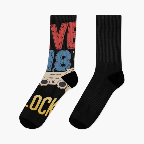 Item preview, Level 18 Unlocked Video Gamer Boys Men 18th Birthday  designed and sold by PowAcademy.