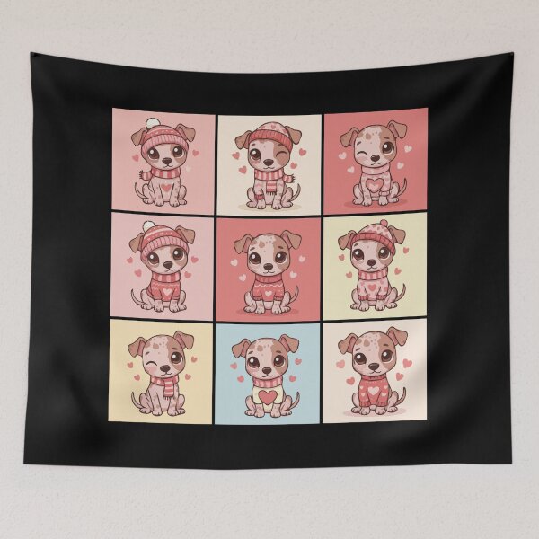 Item preview, Cute Valentine American Hairless Terrier Illustration – Love Gift for Dog Lovers designed and sold by The Real Life Symphony.
