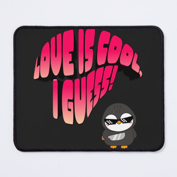 Item preview, Love Is Love' Retro Heart Tee with Cute Penguin designed and sold by OriginPrints08.