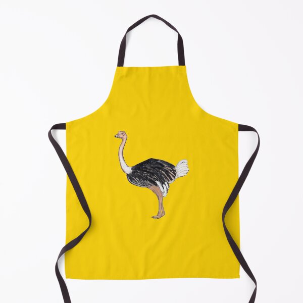 Item preview, Ostrich in Still Grace – Matte Carved Transparent PNG designed and sold by annenambiro.