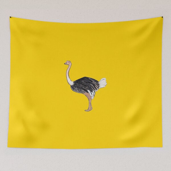 Item preview, Ostrich in Still Grace – Matte Carved Transparent PNG designed and sold by annenambiro.