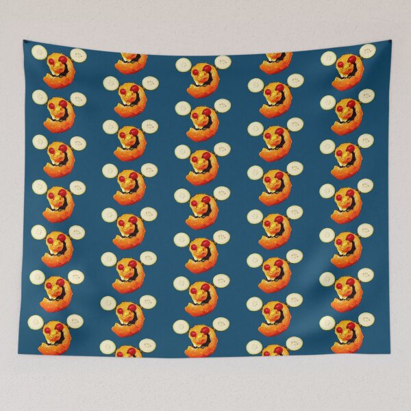 Item preview, Playful Citrus Face – Food Art with Personality designed and sold by Lawn073.