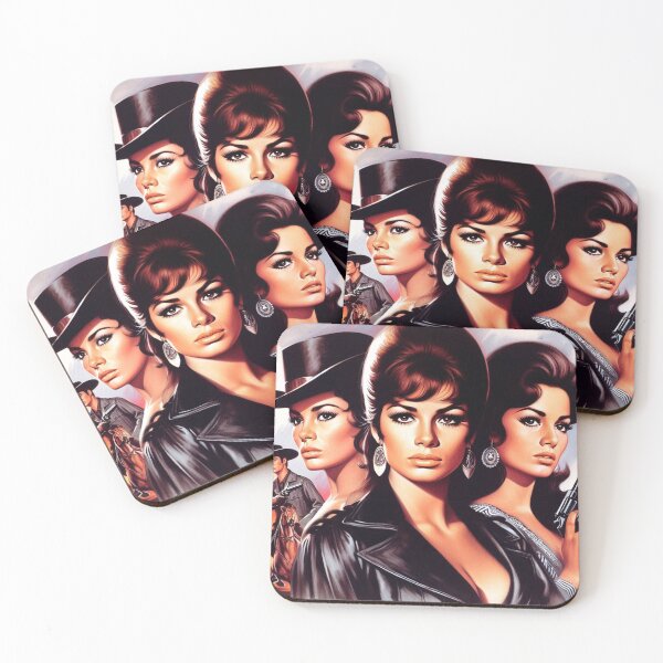 Item preview, Vintage Wild West Girls designed and sold by PulpVintage.