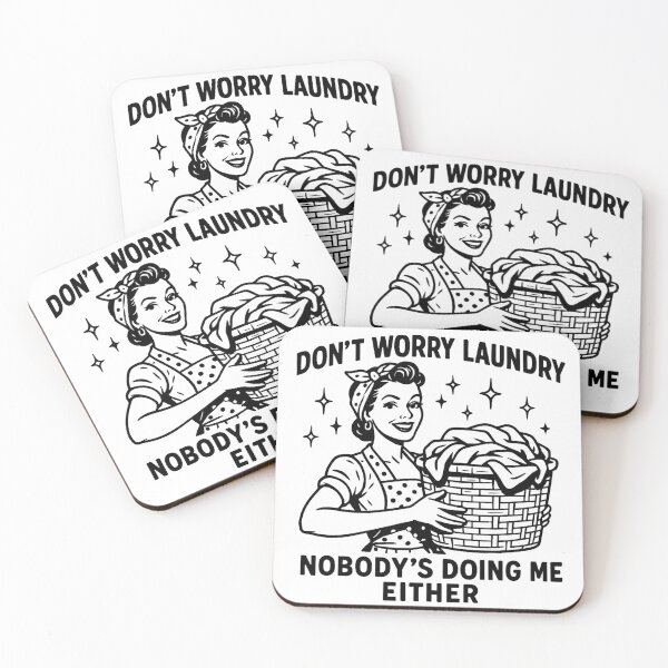 Item preview, Don't Worry Laundry Nobody's Doing Me Eithe - Funny Housewife  designed and sold by ZBIFBOUETLA.