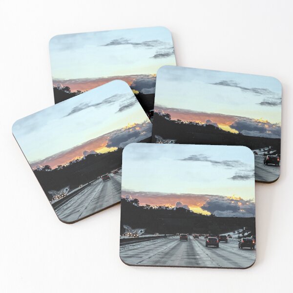 Item preview, San Diego Sunset on the Highway designed and sold by heatherfriedman.