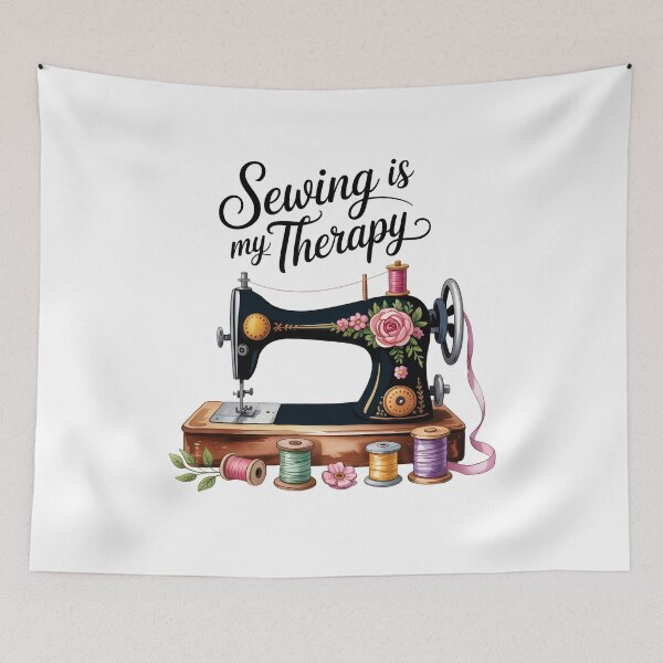 Item preview, Sewing Is My Therapy I Love Sewing designed and sold by AleksandraJac05.