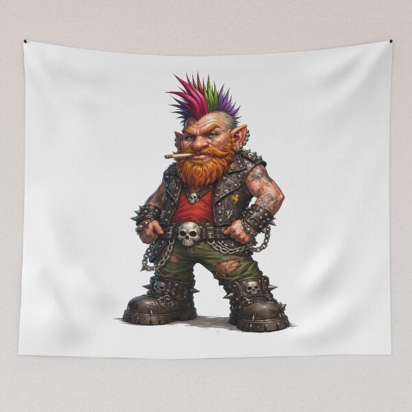 Item preview, Punk Dwarf designed and sold by virusRojo.